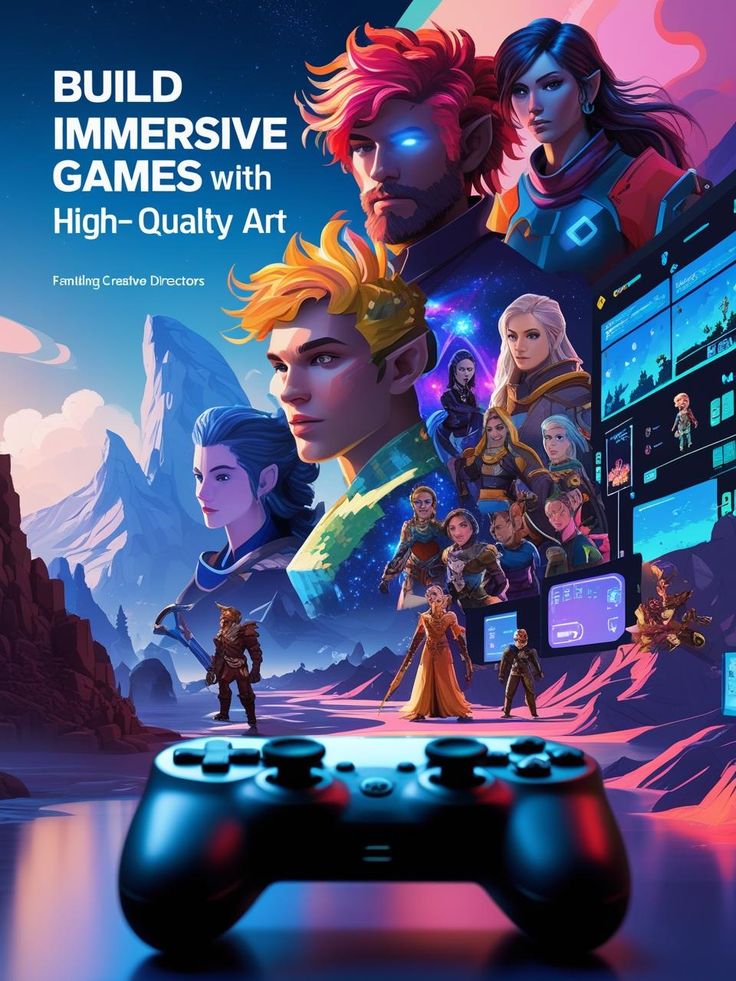 AR/VR Game Development Floating
