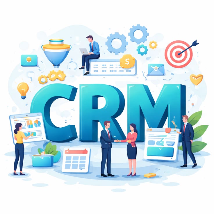 CRM Solution Front