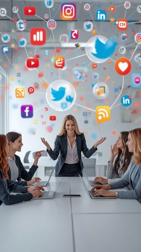 Social Media Marketing Back