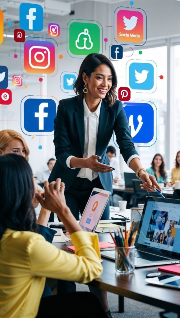 Social Media Marketing Front